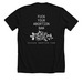 F Your Abortion Ban (NOT Censored), a Solid Black Blend Premium Unisex Tee (back-view)