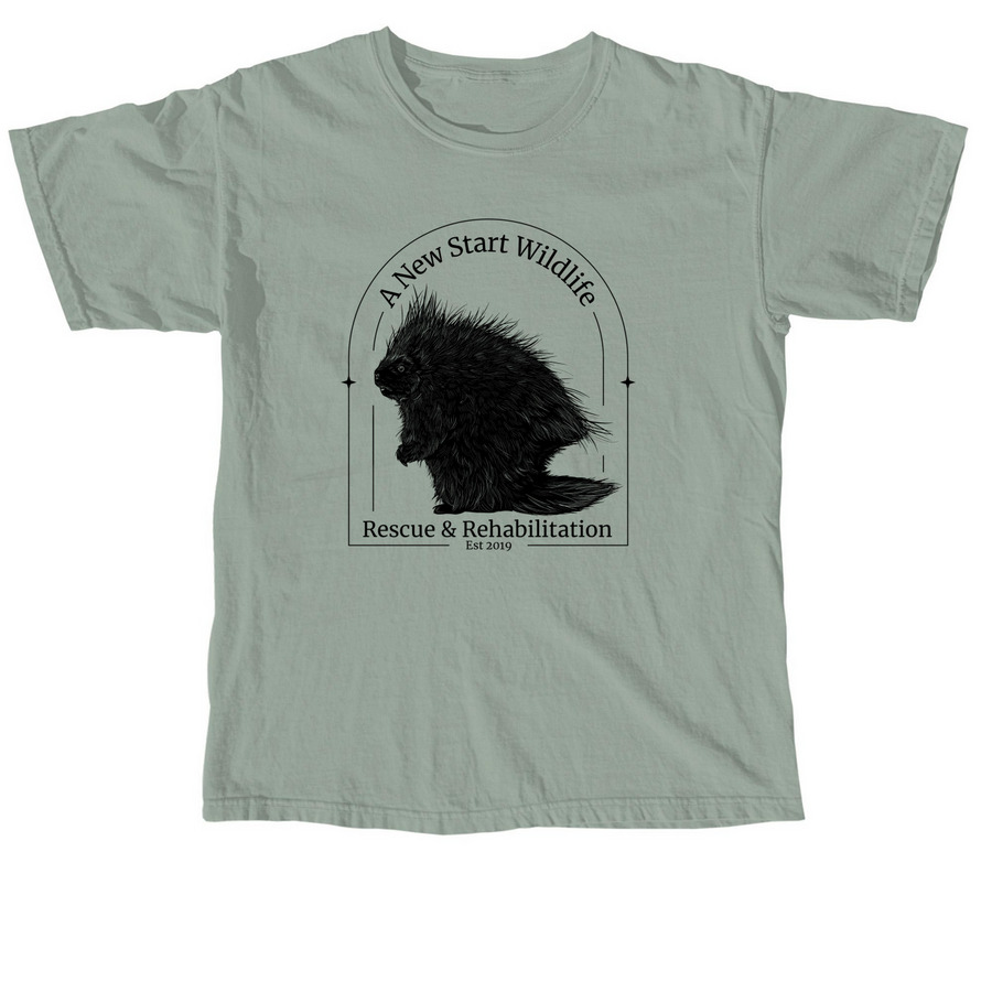 Porcupine Shirt, a Bay Comfort Colors Unisex Tee
