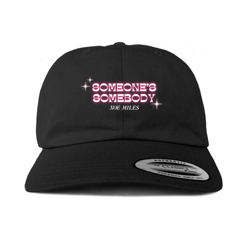 Someone's Somebody baseball cap, a Black Printed Classic Baseball Cap