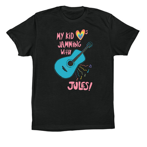 My Kid ?s JWJ! Adult, a Vintage Black Premium Cotton Tee