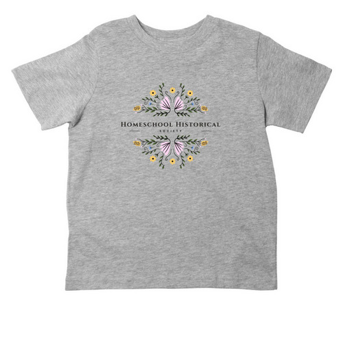 Homeschool Hostorical Society, a Heather Toddler Tee