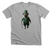 Leprechaun pug, a Athletic Heather Premium Unisex Tee
