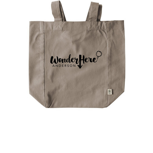 WHA Tote Bag, a Pumice Recycled Cotton Tote Bag