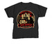 Crimson, a Black Youth Unisex Tee