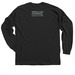 Everything Has A History (Trans Flag Shirt), a Black Classic Long Sleeve Tee (back-view)