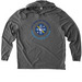 The Heart of the Healer, a Aluminum Grey Allmade Eco Triblend Hoodie Tee