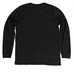Forgotten Angels Equine Rescue&nbsp;, a Solid Black Blend Premium Long Sleeve Tee (back-view)