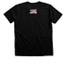 American 250 Tee, a Black Heather Premium Unisex Tee (back-view)