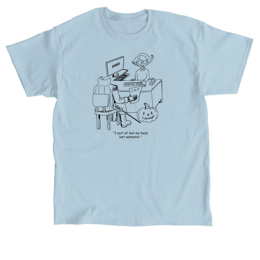 SAP Horseman, a Light Blue Classic Unisex Tee