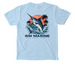 Bills Bruh, a Chambray Comfort Colors Pocket Tee (back-view)