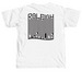 OpRaleigh on white, a White Comfort Colors Unisex Tee (back-view)