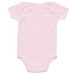 #1 Community Radio Fan Onesie, a Ballerina Infant Onesie (back-view)