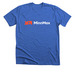 MinnMax Full Logo, a Heather True Royal Premium Unisex Tee