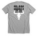 Cheeseburger T, a Athletic Heather Premium Unisex Tee (back-view)