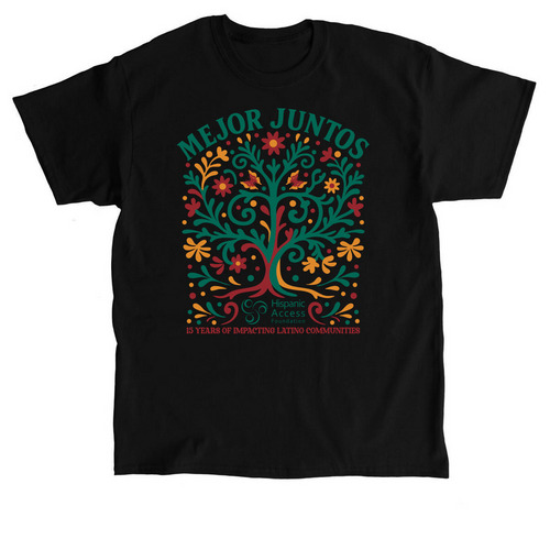 Limited Edition Mejor Juntos 15th Anniversary, a Black Classic Unisex Tee