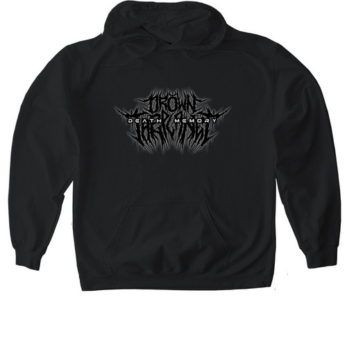 Death Memory, a Black Gildan Softstyle Pullover Hoodie