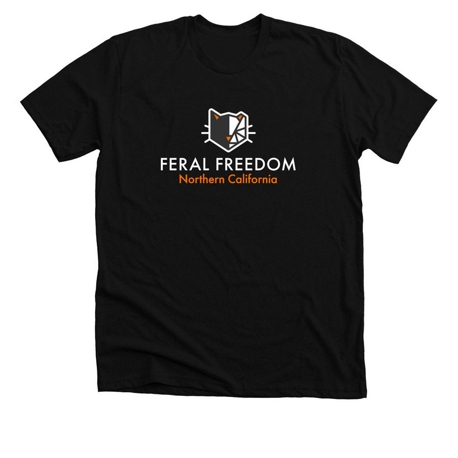 FFNC Logo Shirt, a Solid Black Blend Premium Unisex Tee
