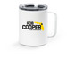 People Over Politics Travel Mug, a White Stainless Steel Travel Mug