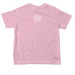 Toddler Keep Austin Kind Tee, a Pink Toddler Tee (back-view)