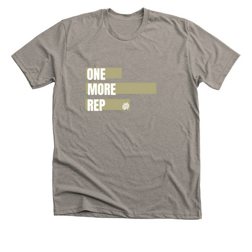 ONE MORE REP, a Heather Stone Premium Unisex Tee