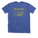 Large Yellow Logo - Short/Long T-Shirts, a Solid True Royal Premium Unisex Tee