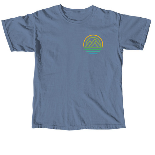 Logo, a Blue Jean Comfort Colors Unisex Tee