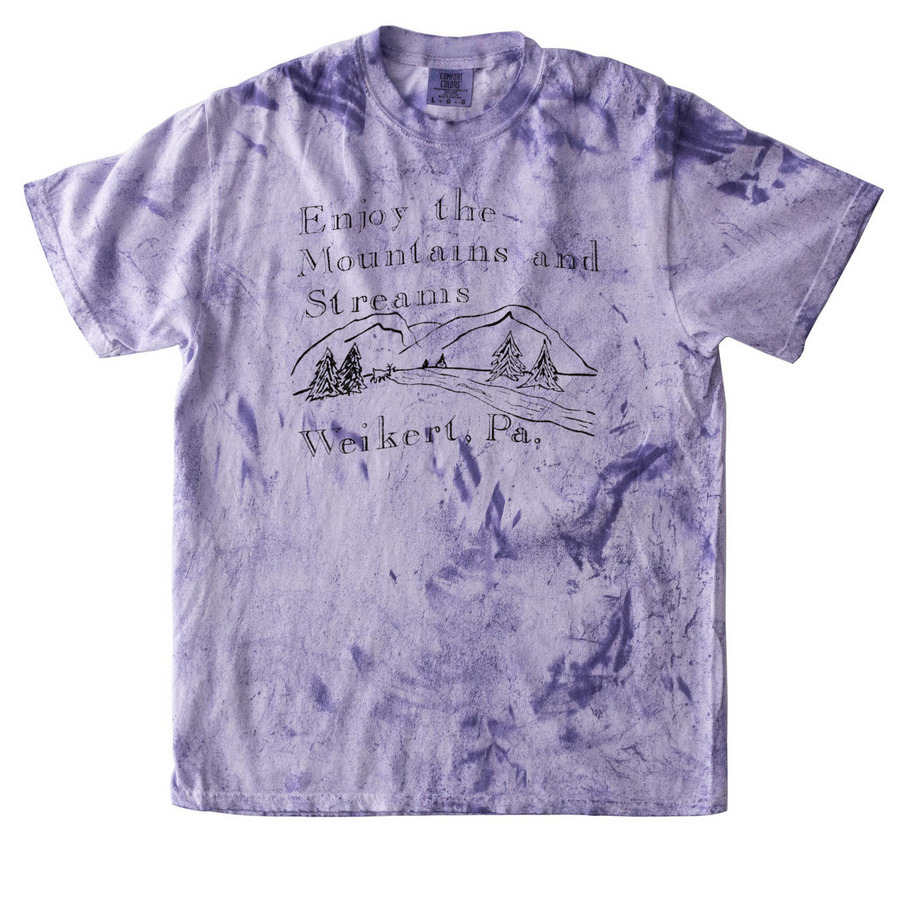 Weikert, a Amethyst Comfort Colors Colorblast Tee