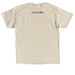 Beige Rainbow Pride T-Shirt, a Sand Classic Unisex Tee (back-view)
