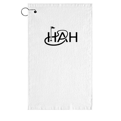 Hole in one, a White Golf Towel