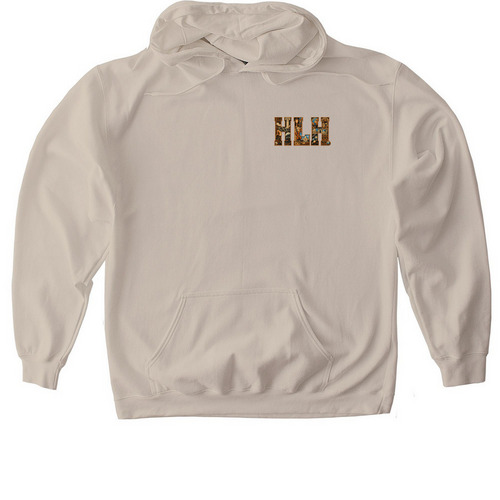 HISTORY LIVES HERE, a Sand Gildan Softstyle Pullover Hoodie