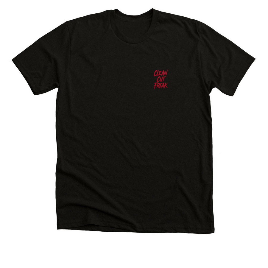 Living the Nightmare, a Black Heather Premium Unisex Tee