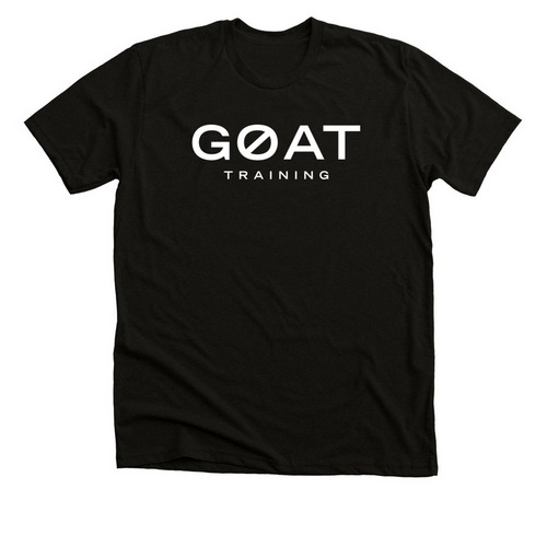 GOAT Classic Logo&nbsp;, a Solid Black Blend Premium Unisex Tee