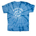 Reunion (WHITE LOGO), a Baby Blue Classic Tie Dye Tee