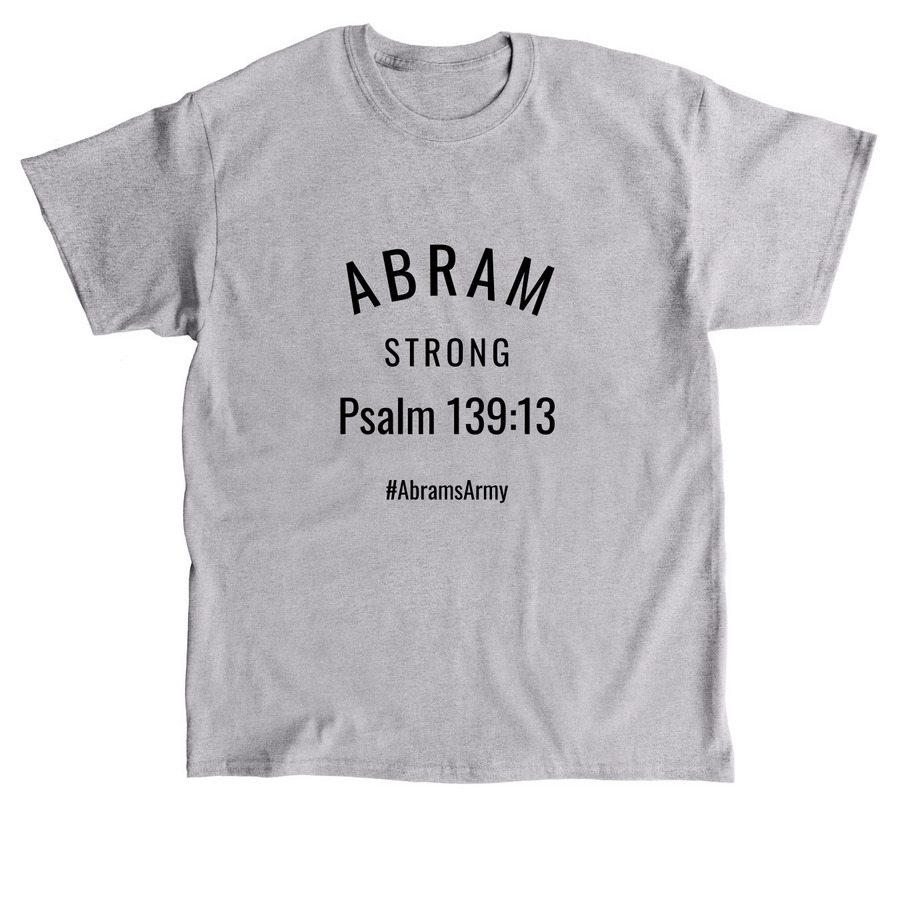 Abram?s Fundraiser, a Sport Grey Classic Unisex Tee