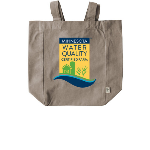 MAWQCP Tote, a Pumice Recycled Cotton Tote Bag