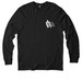 Beyond the Curve, a Deep Black Allmade Organic Cotton Long Sleeve Tee