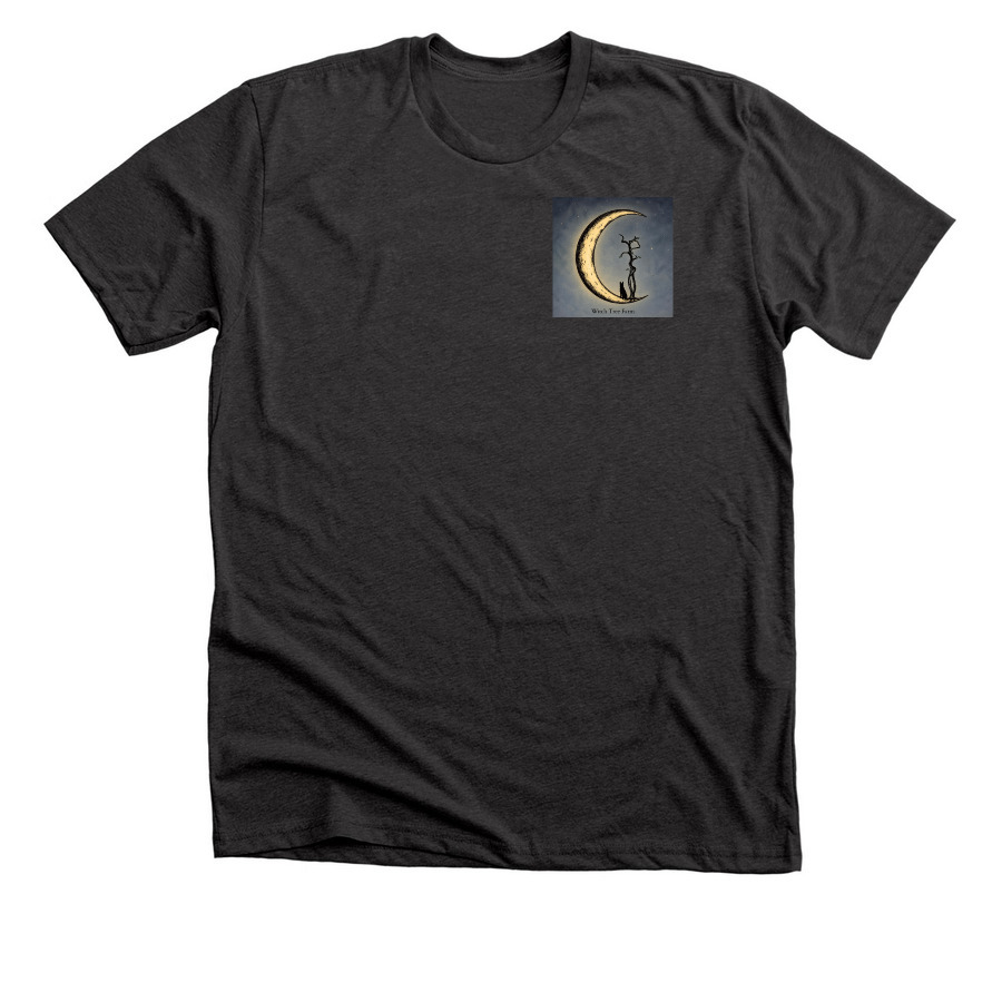WTF DEFEND THE RIDGE, a Dark Grey Heather Premium Unisex Tee
