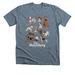 Dogs of Hattiesburg, a Heather Slate Premium Unisex Tee