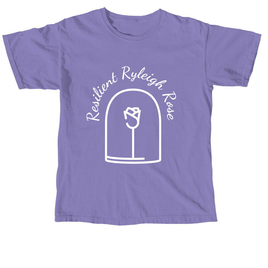 Team Resilient Ryleigh Rose - 2026, a Violet Comfort Colors Unisex Tee