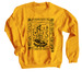 My Elders Taught Me How to Pray, a Gold Crewneck Sweatshirt