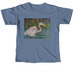 Corina Maria Gary Egret T-Shirt, a Blue Jean Comfort Colors Unisex Tee