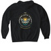 Terra Cognita (Back Logo), a Black Gildan Softstyle Pullover Hoodie (back-view)