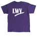 Rep the League, a Purple Classic Unisex Tee