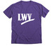 Rep the League, a Purple Rush Premium V-Neck Tee