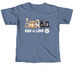 Dog is love, a Blue Jean Comfort Colors Unisex Tee