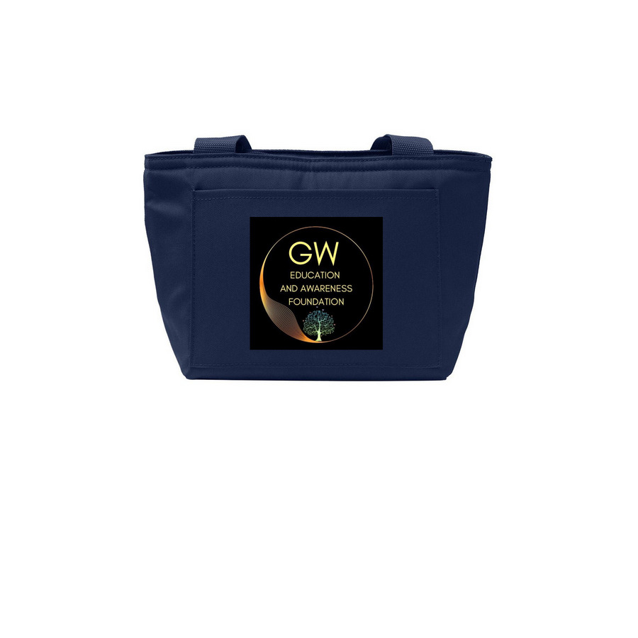 Unisex Lunch Tote Bag, a River Blue Navy Insulated Lunch Tote