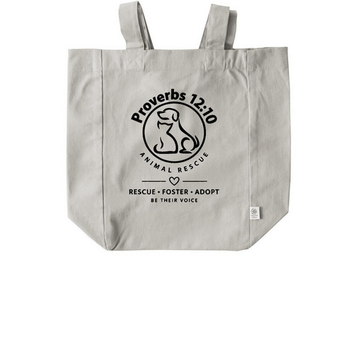 Tote Bag, a Natural Recycled Cotton Tote Bag