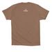 He Is Risen..., a Vintage Brown Premium Cotton Tee (back-view)