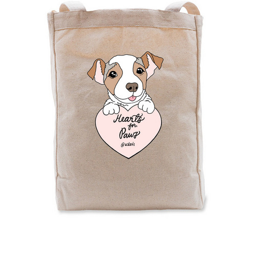 Huckleberry Tote Bag, a Natural Recycled Cotton Tote Bag