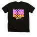 Book Burrow After Dark, a Black Heather Premium Unisex Tee